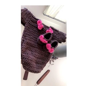 Baby Girl Onesie and Bootie Set